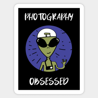 photography obsessed Sticker